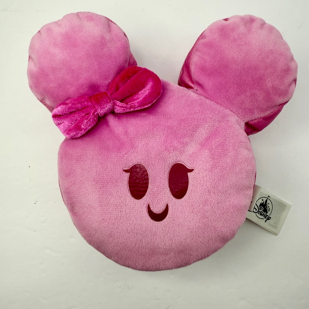 Disney Parks Minnie Mouse Pink Macaroon Small Plush So Cute Soft